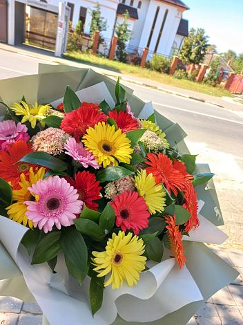 Букет цветов из: Герберы в Балашихе